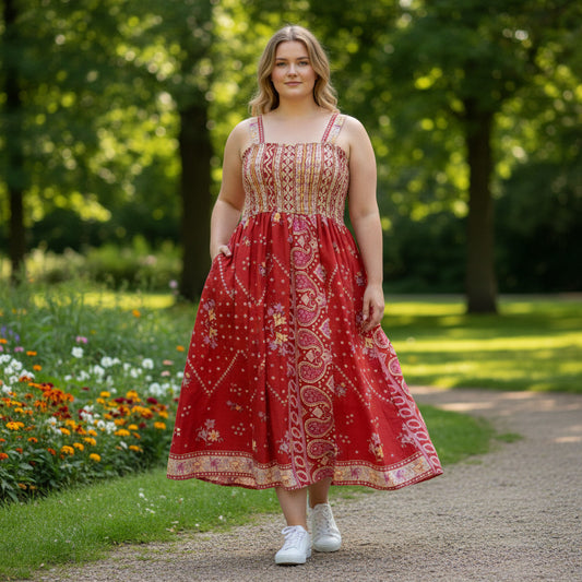 DL115 - THREE IN ONE SUMMER DRESS