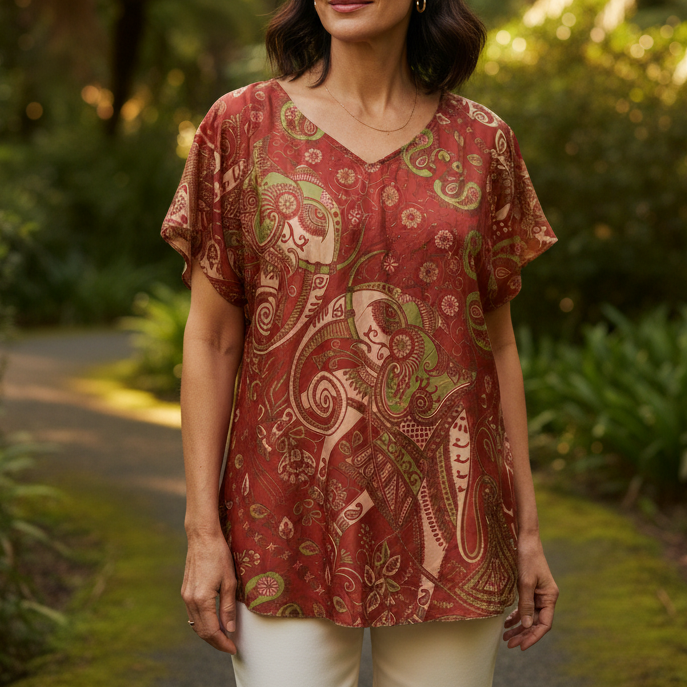 VTM39 - V NECK TOP