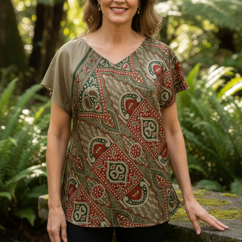 VTM50 - V NECK TOP