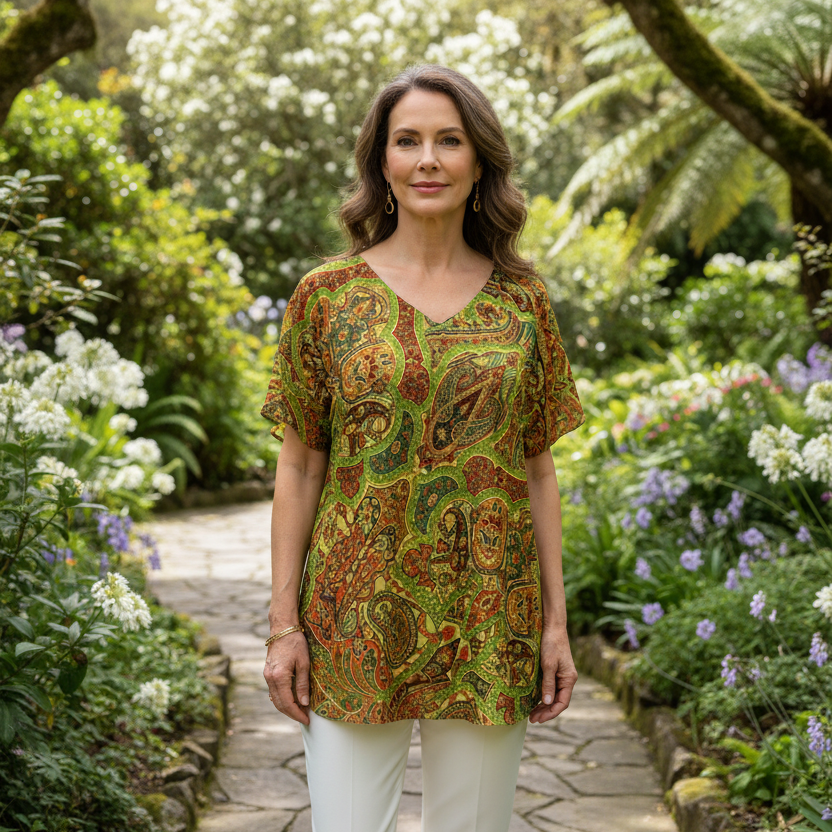 VTM51 - V NECK TOP