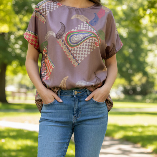 RTM83 - ROUND NECK TOP