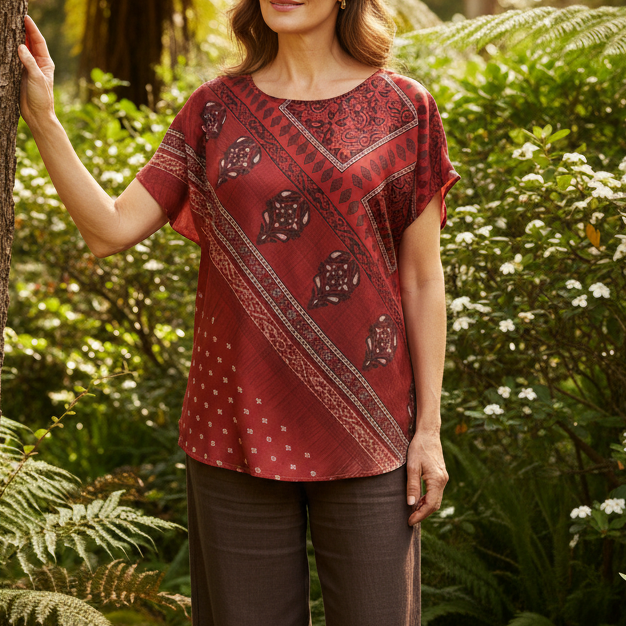 RTM86 - ROUND NECK TOP