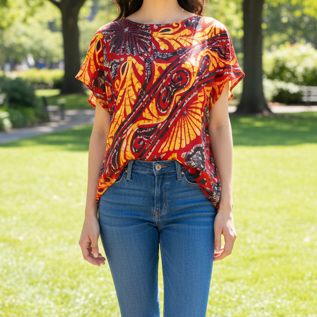 RTM75 - ROUND NECK TOP