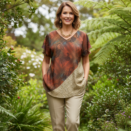 VTS63 - V NECK TOP