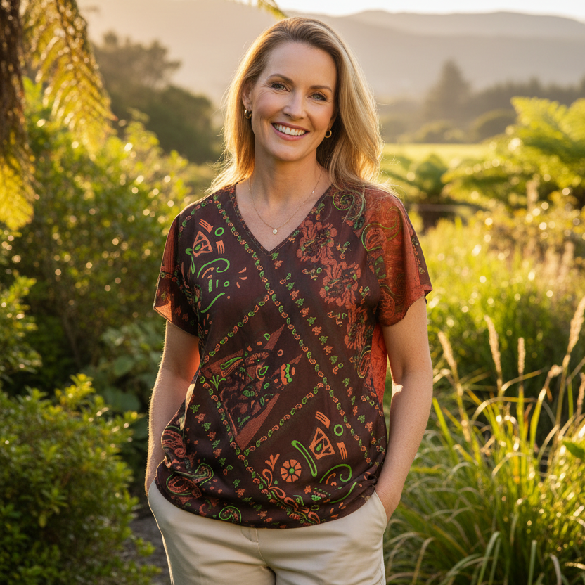 VTS64 - V NECK TOP