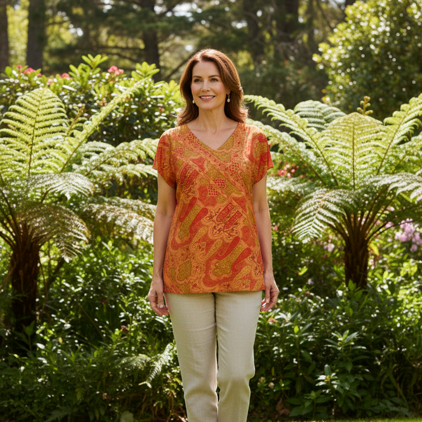 VTS45 - V NECK TOP