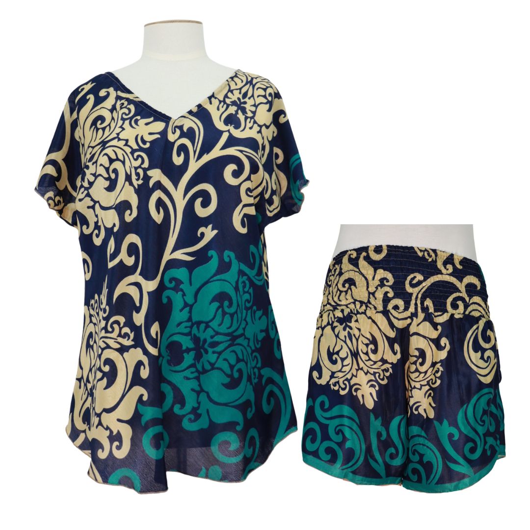 SSS57 - SHORTIE PYJAMAS