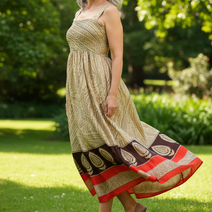 DS92 - THREE IN ONE SUMMER DRESS