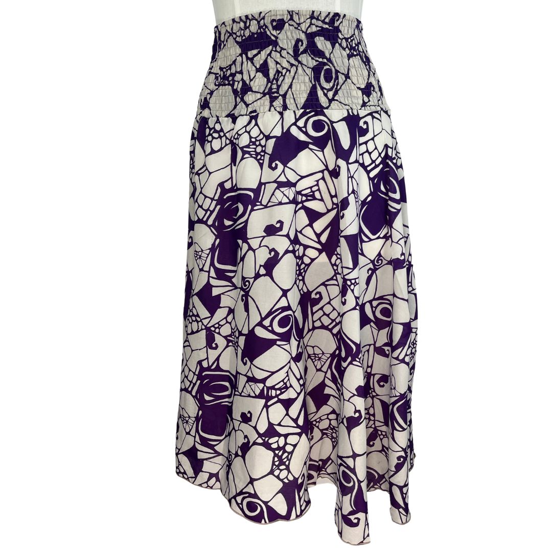 UL45 - SHIRRED SKIRT