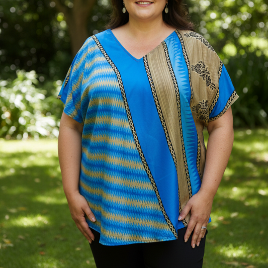 VTXL34 - V NECK TOP