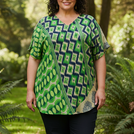 VTXL41 - V NECK TOP