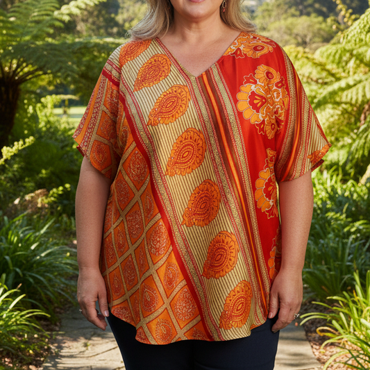 VTXL42 - V NECK TOP