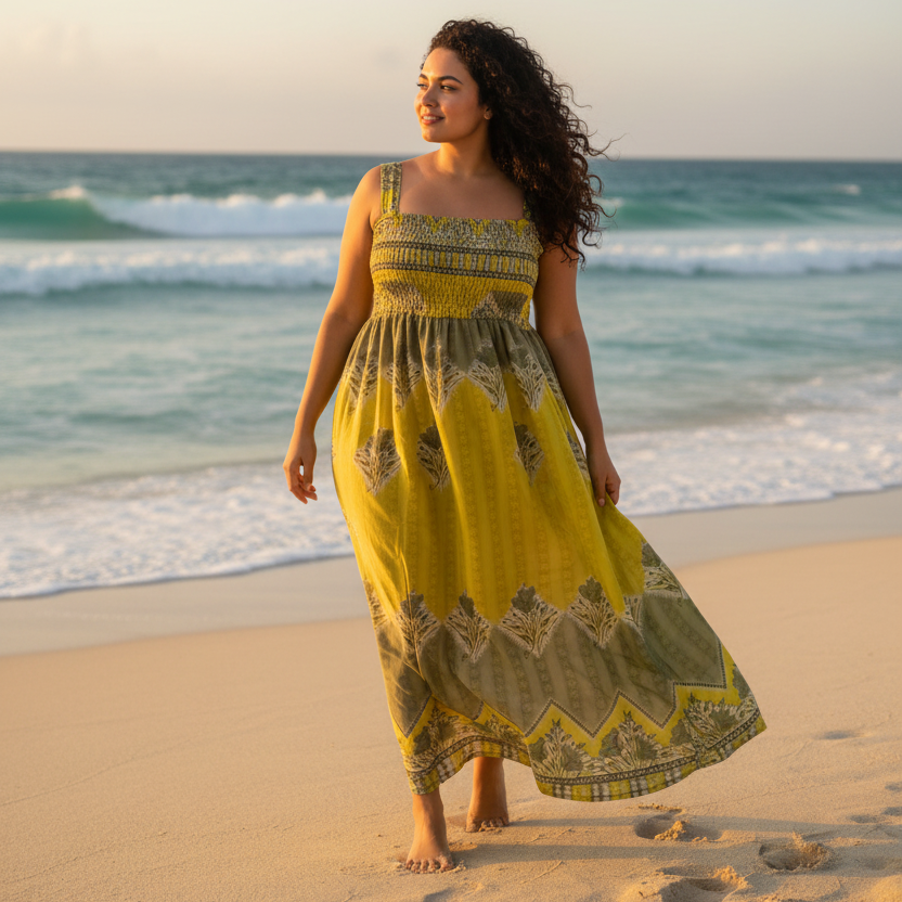 DX108 - THREE IN ONE SUMMER DRESS