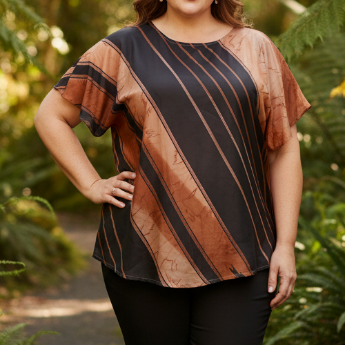 RTXXL57 - ROUND NECK TOP