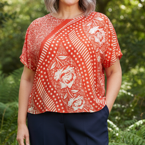 RTXXL60 - ROUND NECK TOP