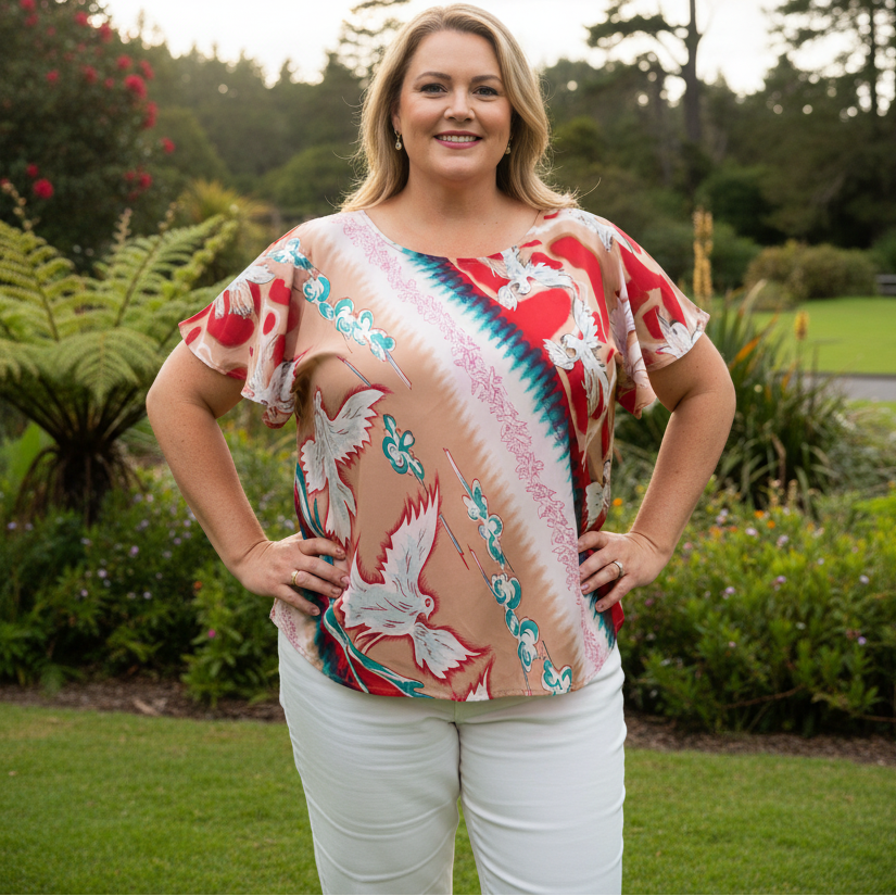 RTXXL66 - ROUND NECK TOP