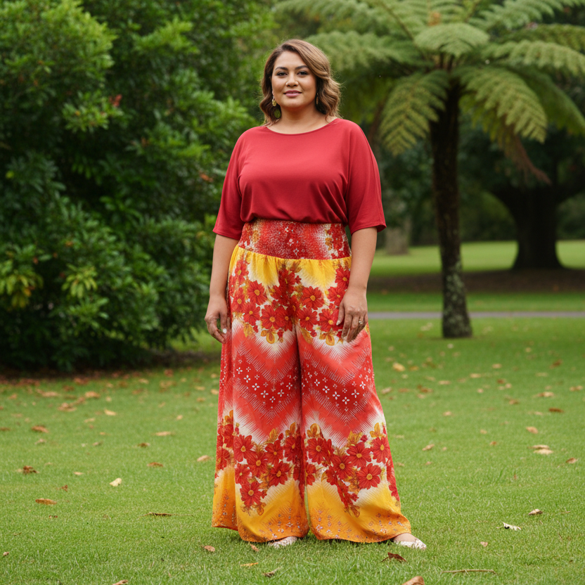 PAXXL132 - PALAZZO PANTS