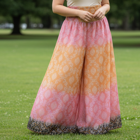 PAXXL156 - PALAZZO PANTS
