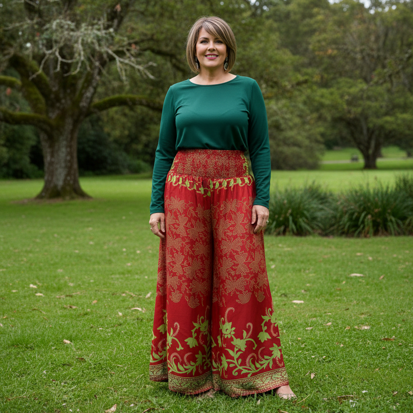 PAXXL158 - PALAZZO PANTS