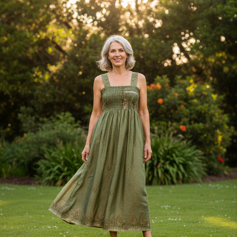DS103 - THREE IN ONE SUMMER DRESS