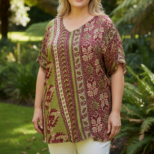 VTXXL11 - V NECK TOP