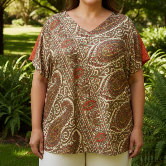 VTXXL12 - V NECK TOP