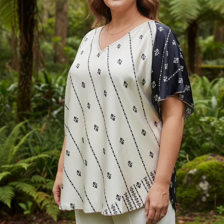 VTXXL19 - V NECK TOP