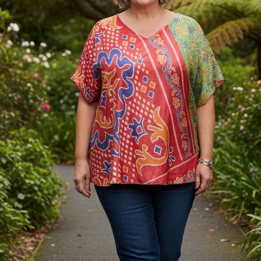VTXXL22 - V NECK TOP