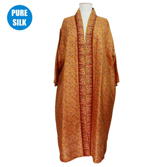 SLXLK03 - PURE SILK LONG KIMONO