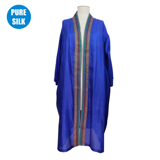 SLXLK09 - PURE SILK LONG KIMONO