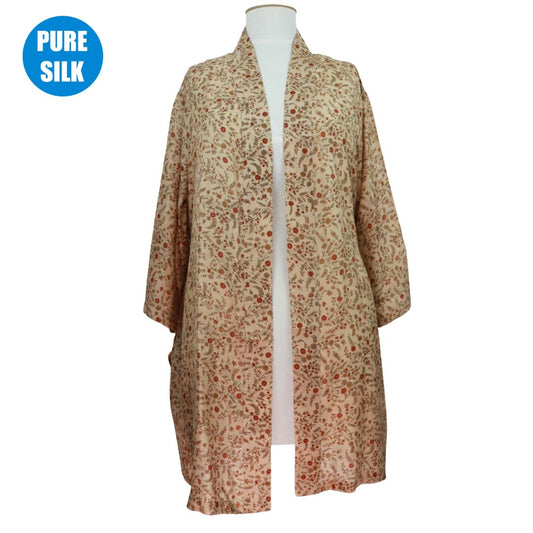 SLK16 - PURE SILK  KIMONO