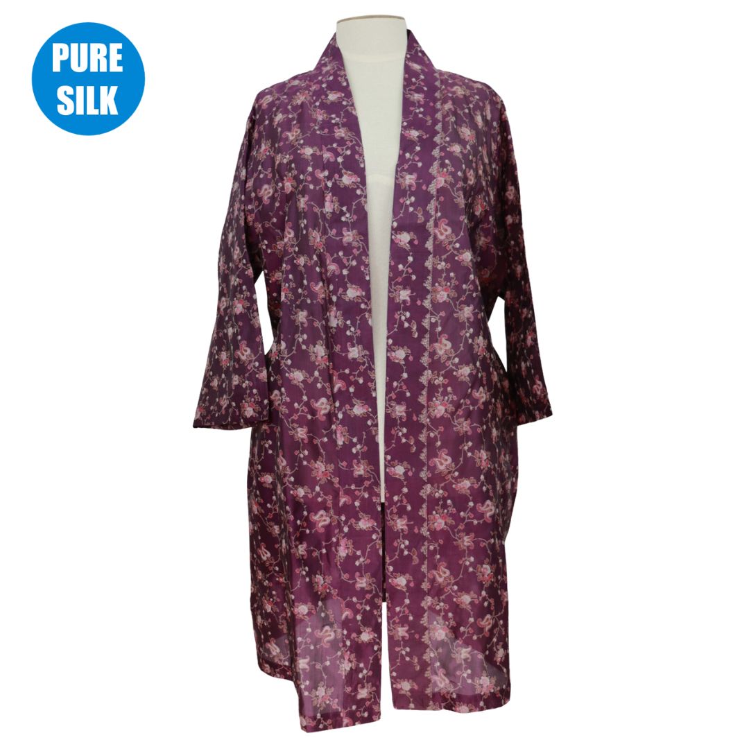 SRK05  - PURE SILK KIMONO