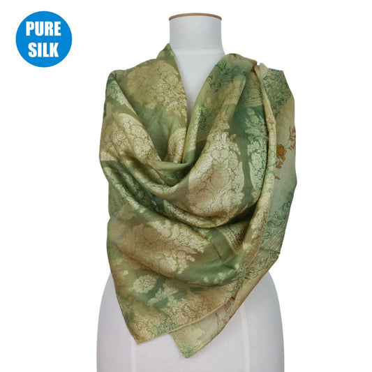PSQ11 - PURE SILK SQUARE SCARF