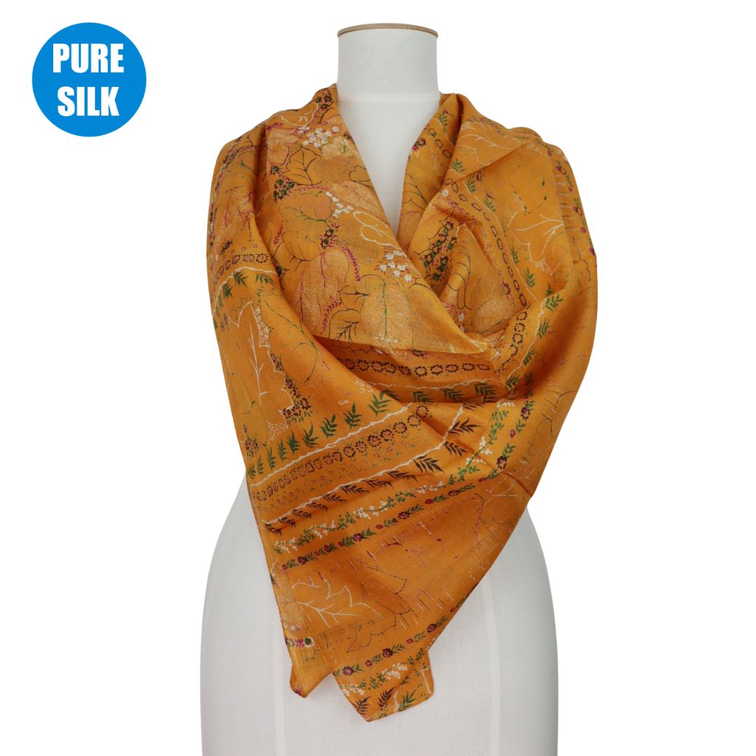 PSQ14 - PURE SILK SQUARE SCARF