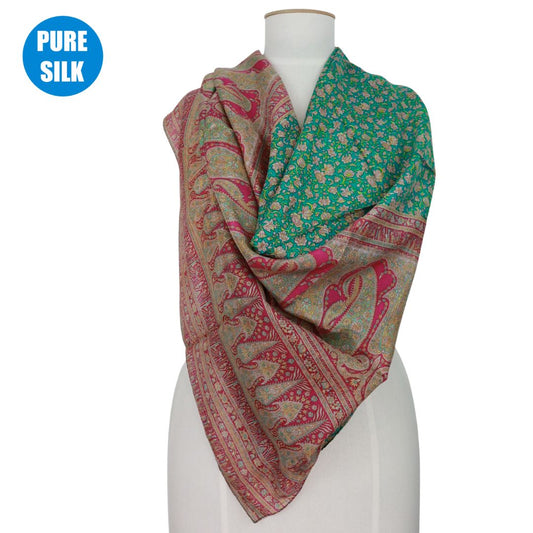 PSQ15 - PURE SILK SQUARE SCARF