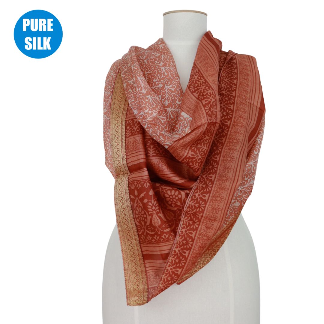 PSQ24 - PURE SILK SQUARE SCARF