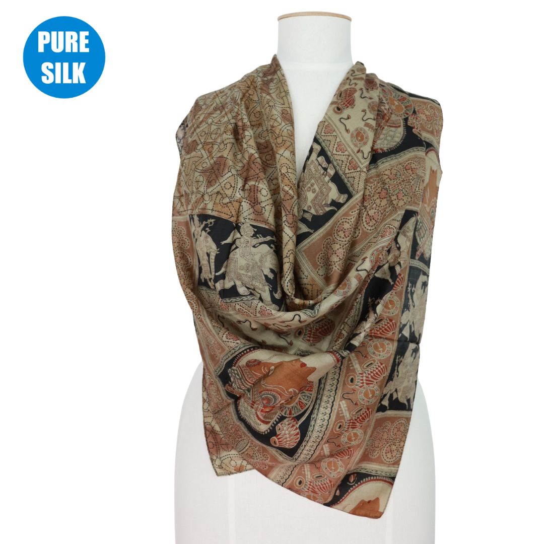 PSQ21 - PURE SILK SQUARE SCARF