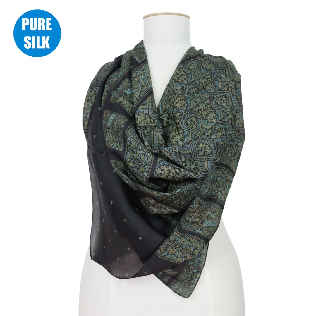 PSQ09 - PURE SILK SQUARE SCARF