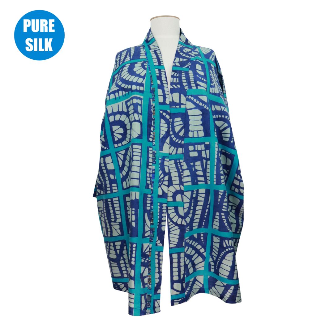 SXLK01 - PURE SILK KIMONO