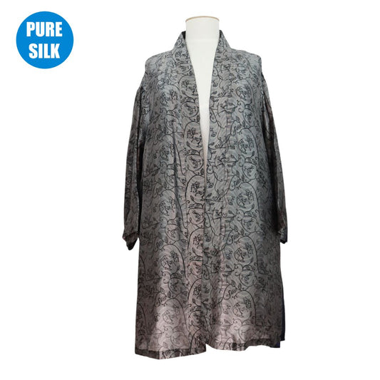 SXLK15 - PURE SILK KIMONO