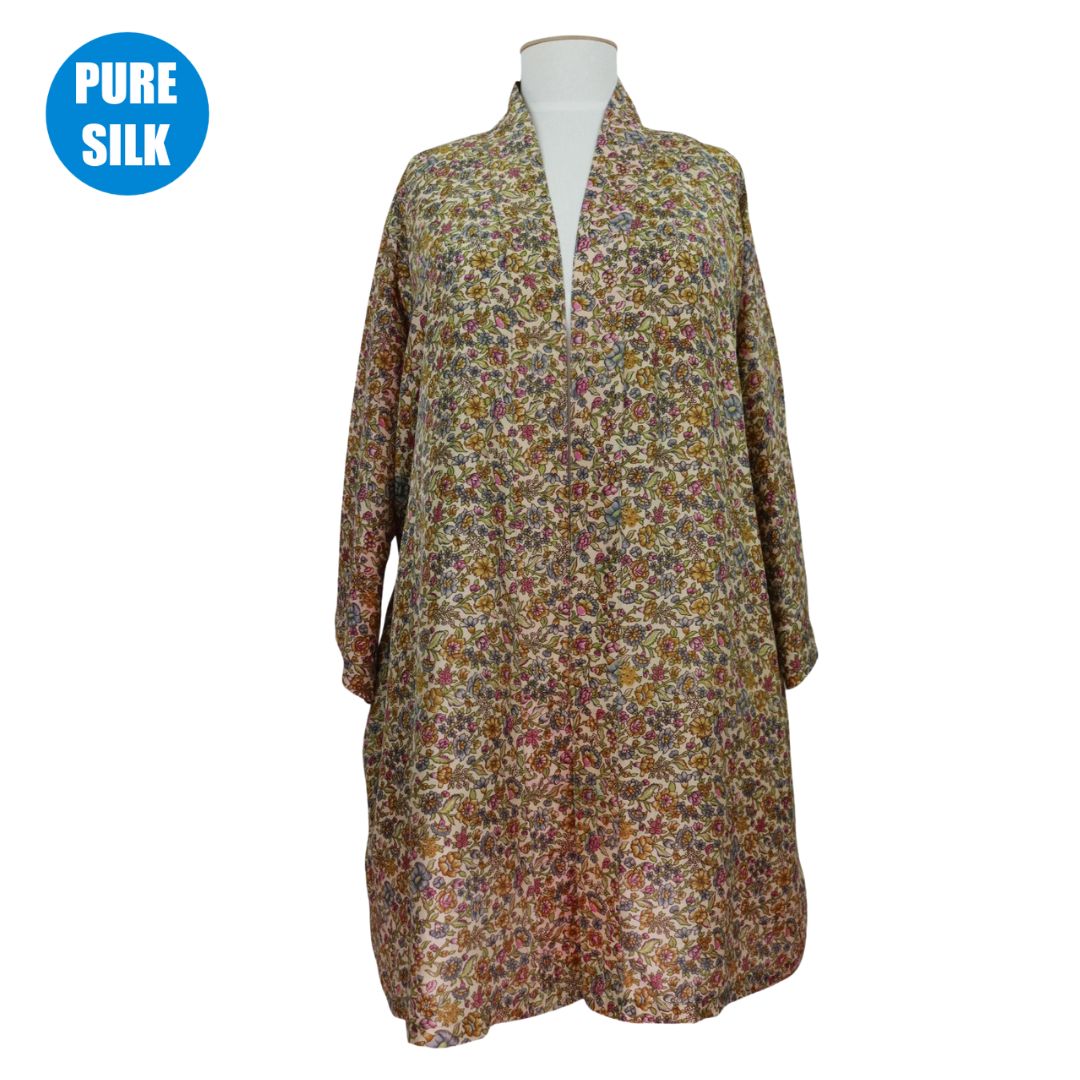 SXLK04 - PURE SILK KIMONO