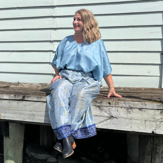 NPXXL22 - Palazzo Straight Leg