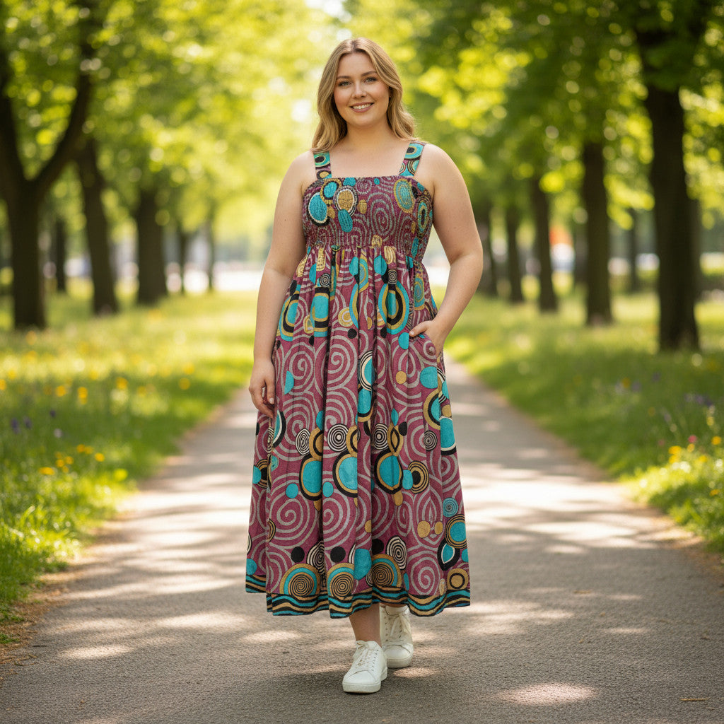 DX115 - THREE IN ONE SUMMER DRESS