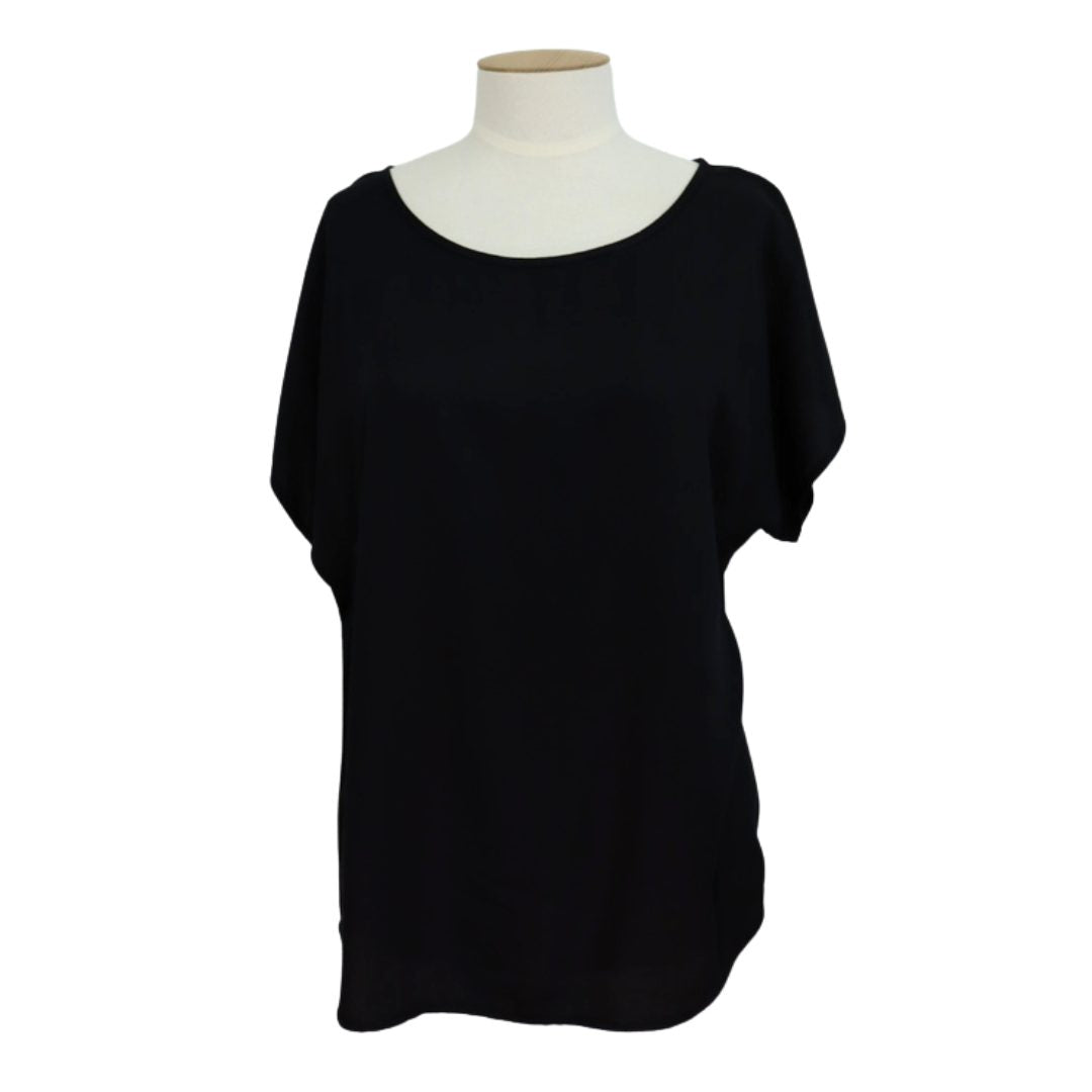 ZRT - Black Round Neck Top