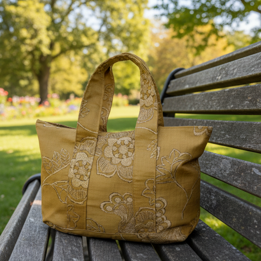 Larger Tote Gold