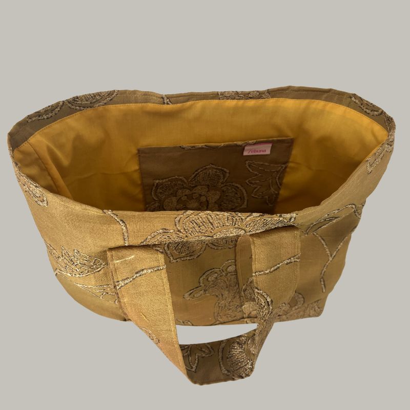 Larger Tote Gold