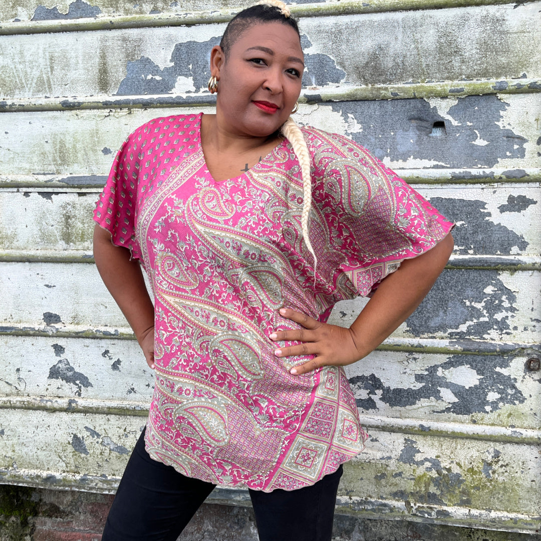 VTXXL10 - V NECK TOP