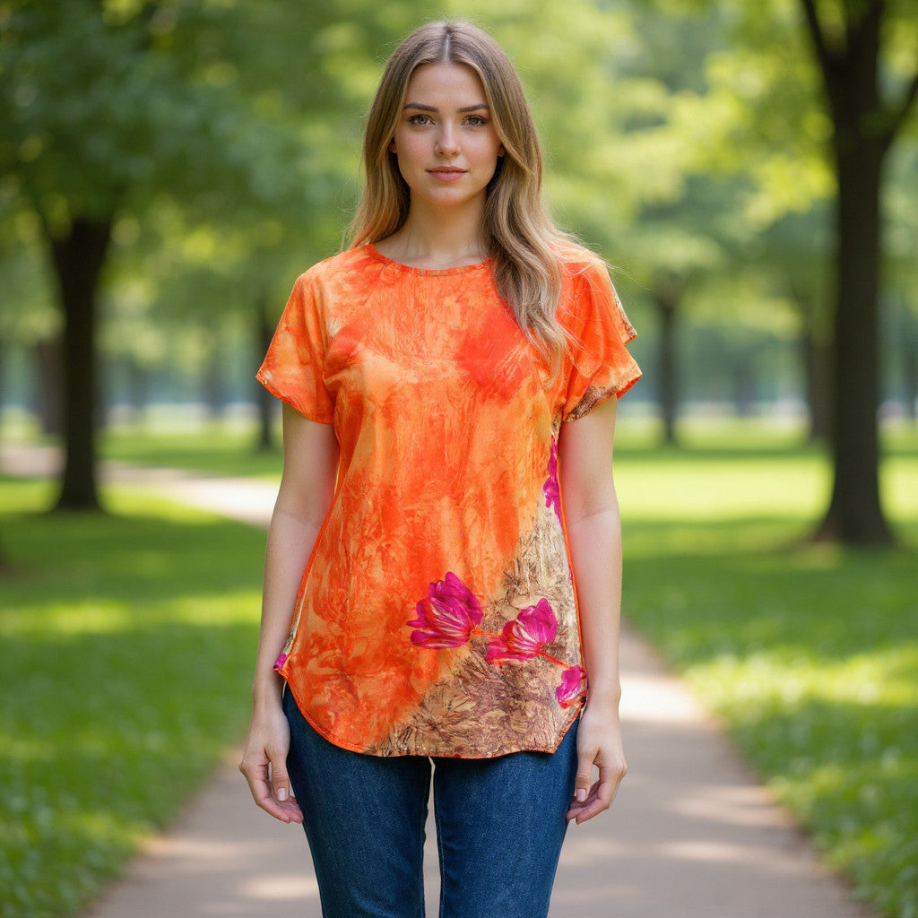 RTS122 - ROUND NECK TOP