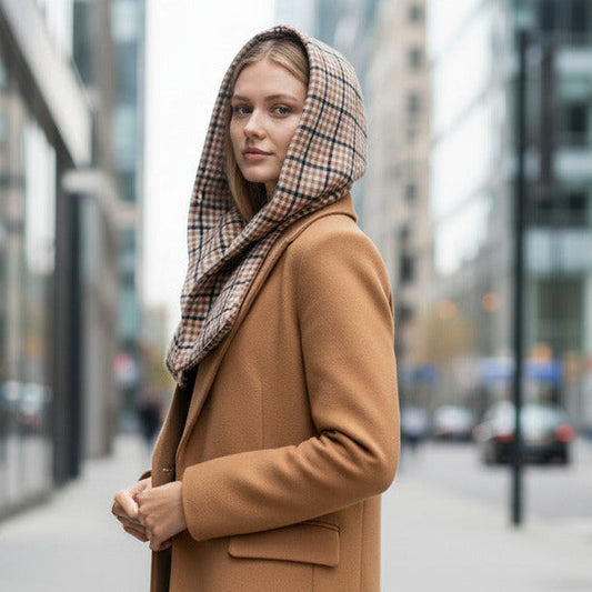 Hooded Scarf Biscuit