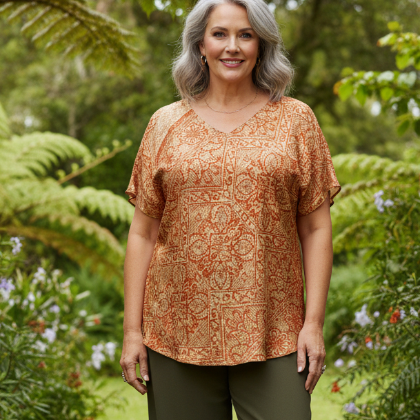 VTL24 - V NECK TOP